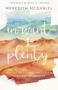 Title: In Want + Plenty: Waking Up to God's Provision in a Land of Longing, Author: Meredith McDaniel