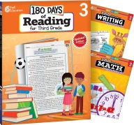 Title: 180 DaysT: Reading, Writing and Math for Grade 3: 3-Book Set: Practice, Assess, Diagnose, Author: Multiple Authors