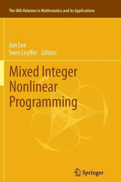 Mixed Integer Nonlinear Programming