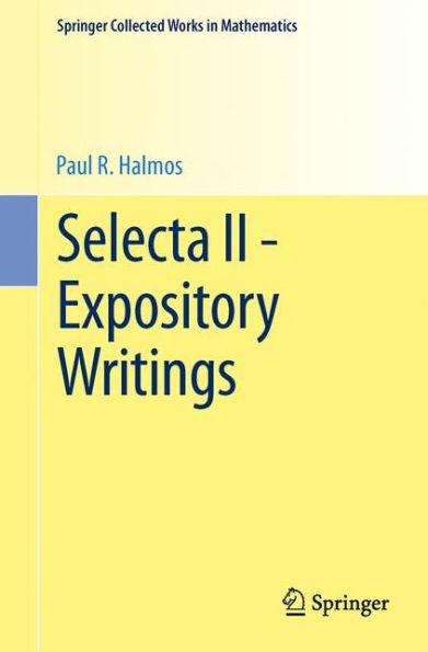 Selecta II - Expository Writings