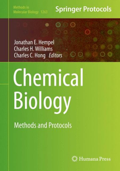 Chemical Biology: Methods and Protocols