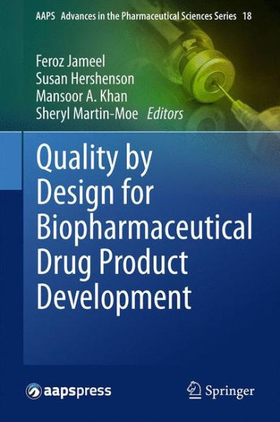 Quality by Design for Biopharmaceutical Drug Product Development