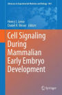 Cell Signaling During Mammalian Early Embryo Development