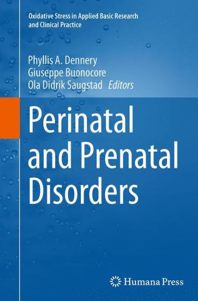 Perinatal and Prenatal Disorders