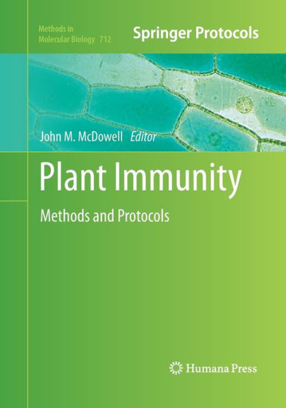 Plant Immunity: Methods and Protocols