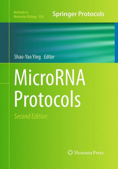 MicroRNA Protocols / Edition 2
