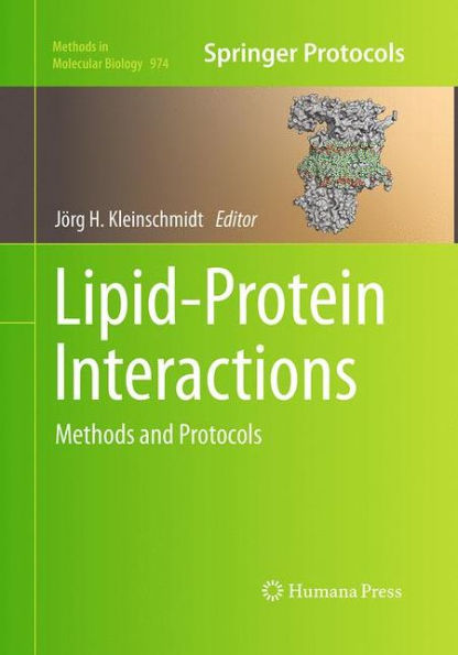 Lipid-Protein Interactions: Methods and Protocols