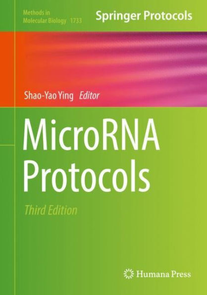 MicroRNA Protocols / Edition 3