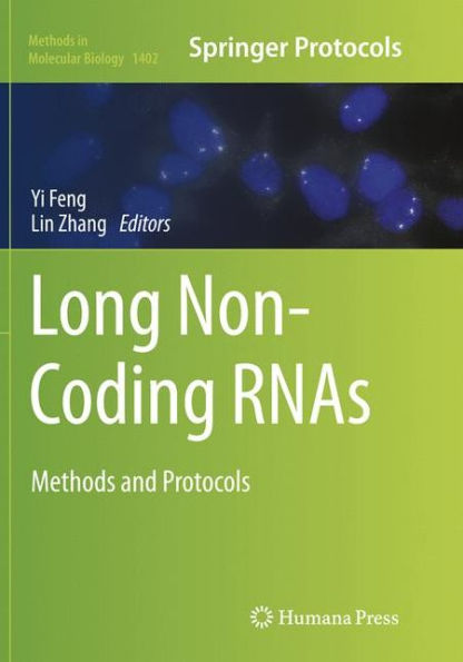 Long Non-Coding RNAs: Methods and Protocols