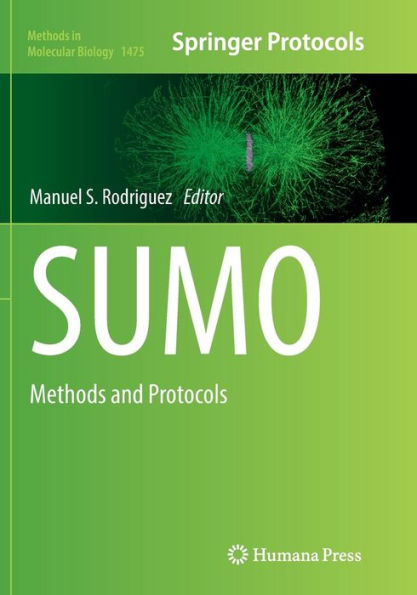 SUMO: Methods and Protocols