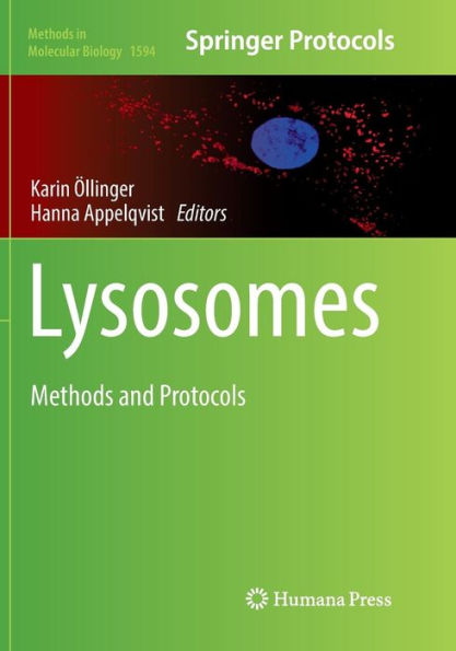 Lysosomes: Methods and Protocols