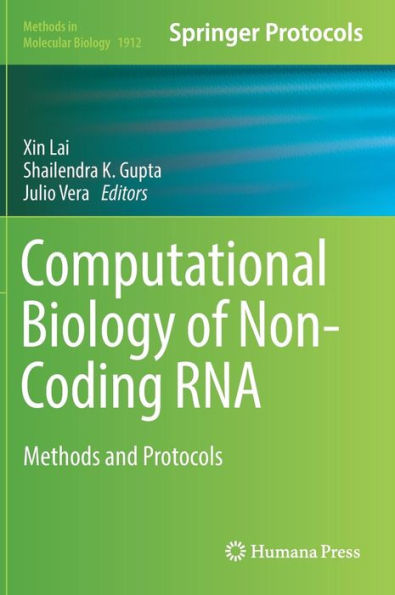 Computational Biology of Non-Coding RNA: Methods and Protocols