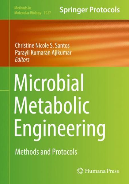 Microbial Metabolic Engineering: Methods and Protocols