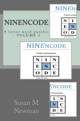 Ninencode 9 Letter Word Puzzlespaperback - 