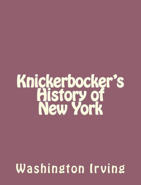 Knickerbocker's History of New York