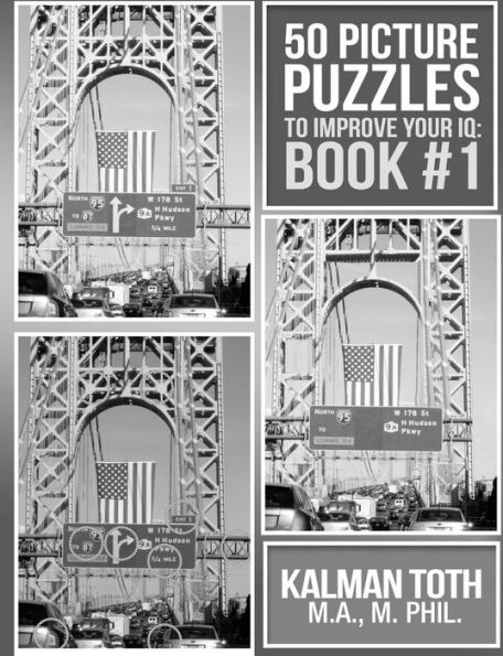 50 Picture Puzzles to Improve Your IQ: Book #1