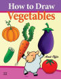How to Draw Vegetables: Drawing Books for beginners