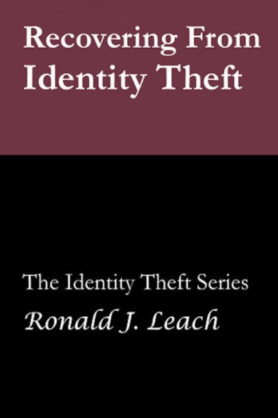 Recovering From Identity Theft