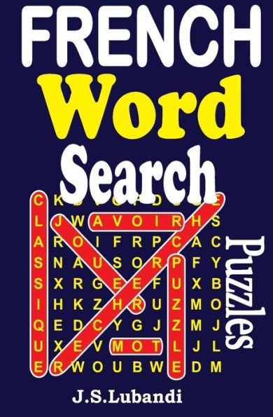 French Word Search Puzzles