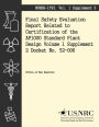 Final Safety Evaluation: Report Related to Certification of the AP1000 Standard Plant Design Volume 1 Supplement 2