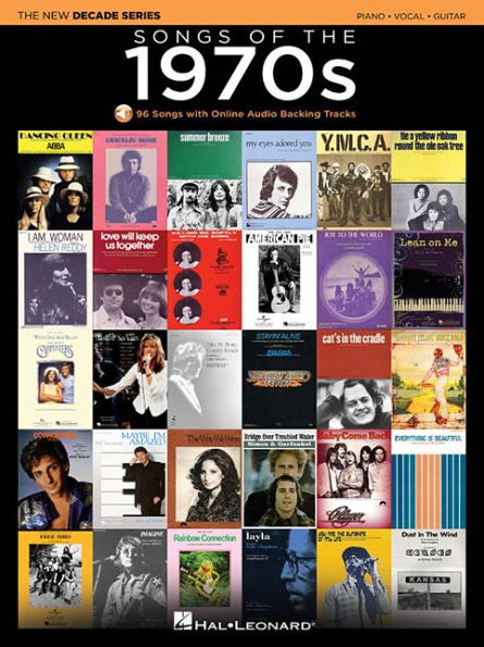 Songs of the 1970s - New Decade Series Book/Online Audio