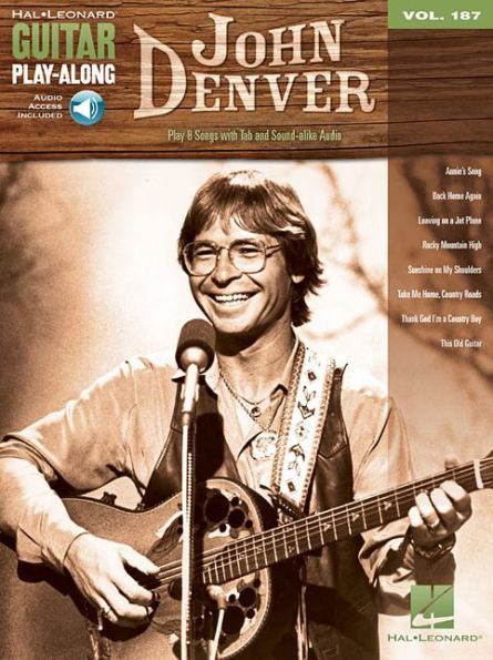 John Denver: Guitar Play-Along Volume 187