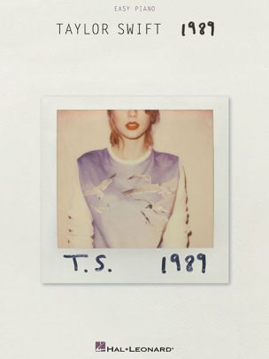 Taylor Swift 1989 Pianovocalguitarpaperback