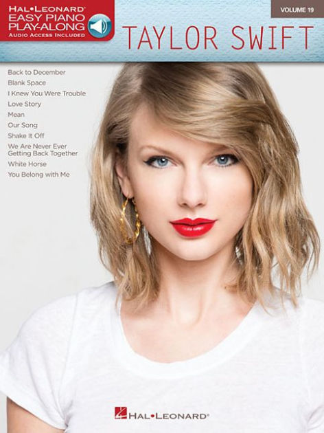 Taylor Swift - Easy Piano Play-Along Vol. 19 (Book/Online Audio) by ...