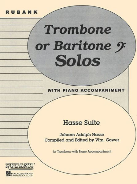 Hasse Suite: Trombone Solo with Piano - Grade 4