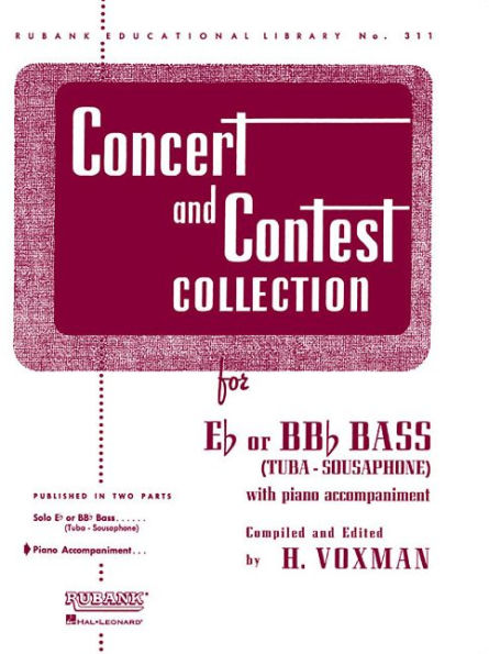 Concert and Contest Collection for Bass/Tuba (B.C.): Piano Accompaniment