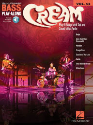 Title: Cream: Bass Play-Along Volume 52, Author: Cream