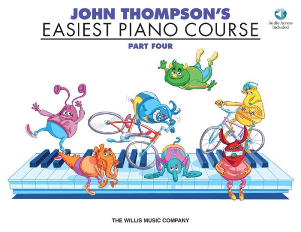 John Thompson's Easiest Piano Course - Part 4 - Book/Audio: Part 4 - Book/Audio
