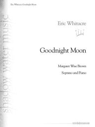 Title: Goodnight Moon: for Soprano and Piano, Author: Margaret Wise Brown