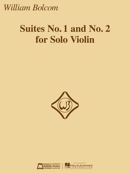 Suites No. 1 and No. 2: for Solo Violin