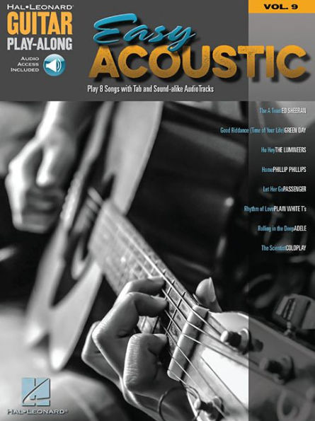 Easy Acoustic Songs: Guitar Play-Along Volume 9
