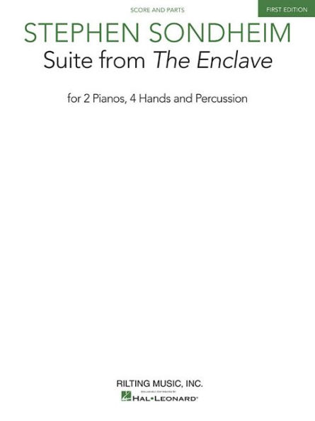Suite from The Enclave: for 2 Pianos, 4 Hands and Percussion