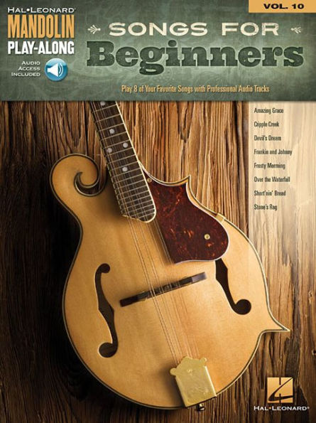 Songs for Beginners: Mandolin Play-Along Volume 10