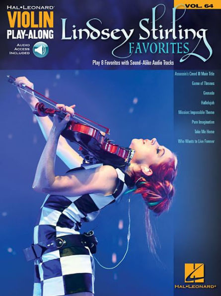 Lindsey Stirling Favorites Violin Play-Along Volume 64 Book/Online Audio