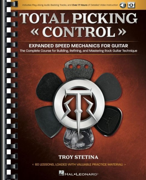 Total Picking Control - Expanded Speed Mechanics for Guitar with 60 Lessons, Audio Backing Tracks, and Over 17 Hours of Detailed Video Instruction!