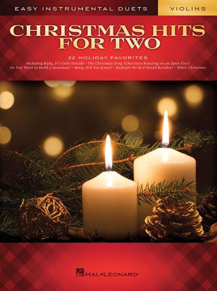 Christmas Hits for Two Violins: Easy Instrumental Duets