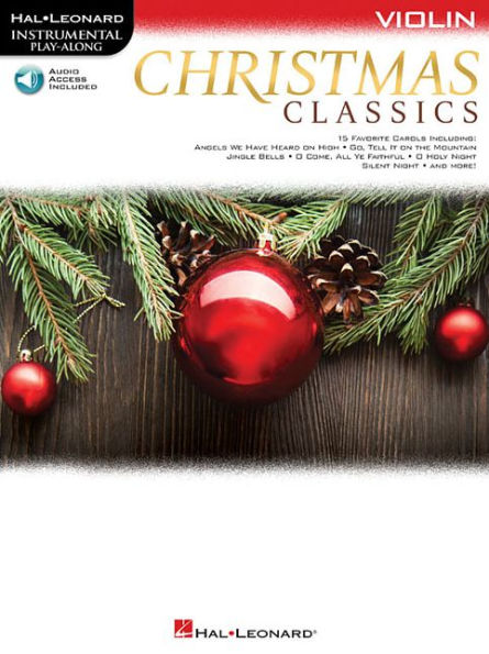 Christmas Classics for Violin Book/Online Audio