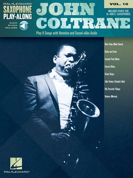 John Coltrane: Saxophone Play-Along Volume 10