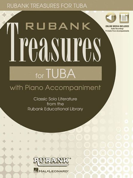 Rubank Treasures for Tuba: Book with Online Audio (stream or download)
