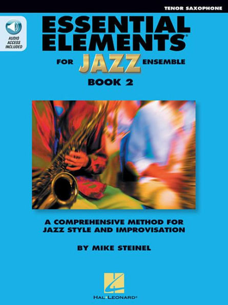Essential Elements for Jazz Ensemble - Book 2 - Bb Tenor Saxophone (Book/Online Audio)