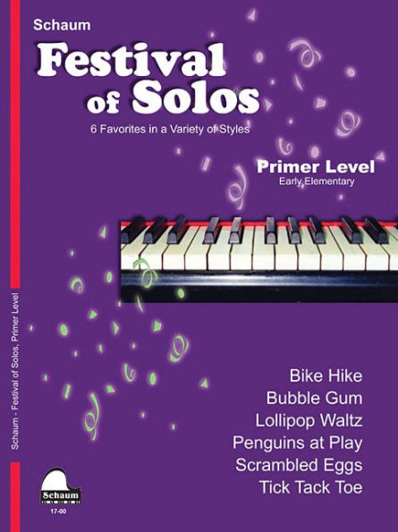 Festival of Solos: Primer Level Early Elementary Level