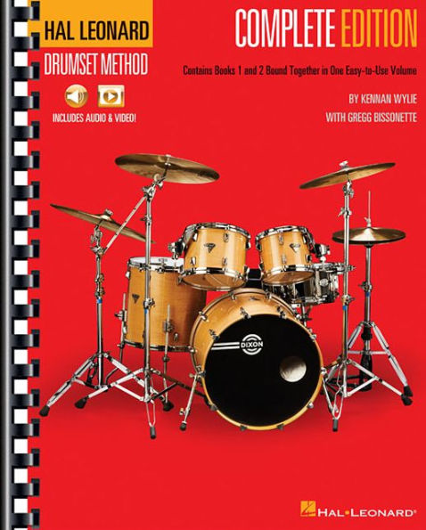 Hal Leonard Drumset Method - Complete Edition (Book/Online Audio)