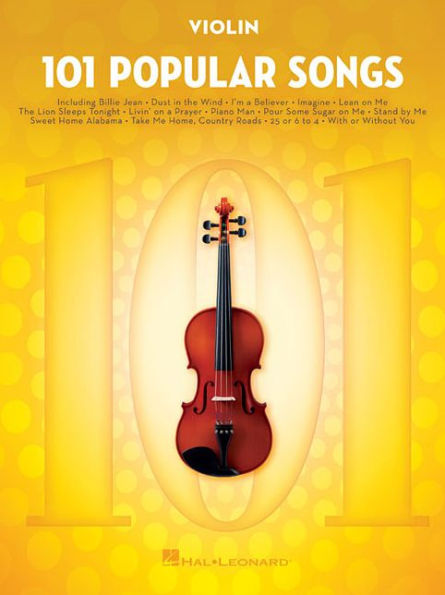 101 Popular Songs for Violin