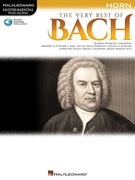 The Very Best of Bach: Instrumental Play-Along for Horn