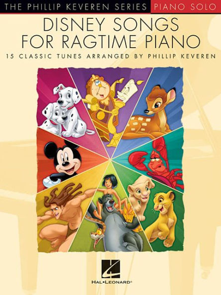 Disney Songs for Ragtime Piano: arr. Phillip Keveren The Phillip Keveren Series Piano Solo