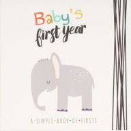 BABYS FIRST YEAR: LITTLE ANIMAL LOVER MEMORY BOOK